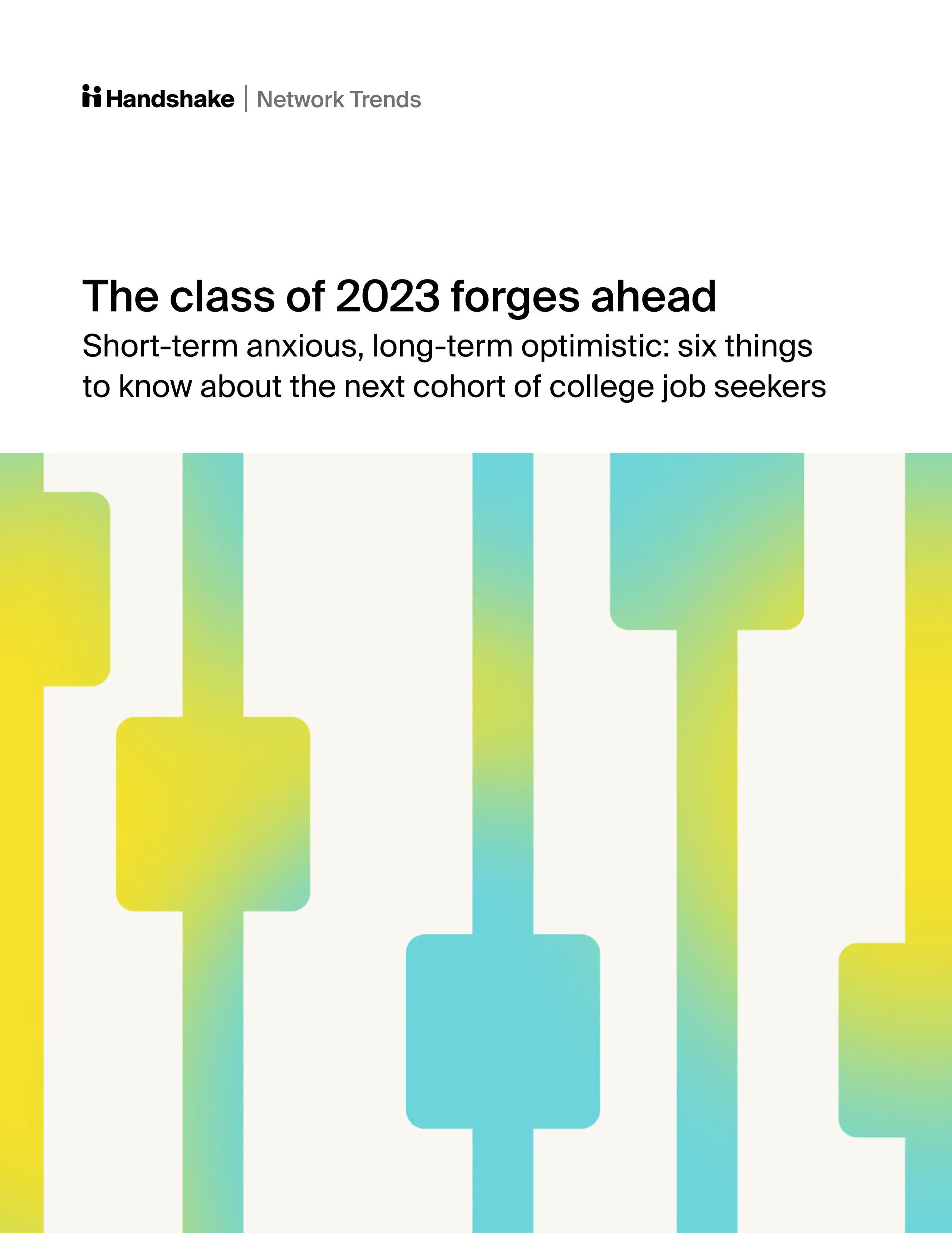 The Network Trends report cover, The class of 2023 forges ahead